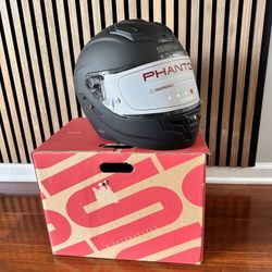 New helmet SENA Phantom  with mesh Communication,motorcycle helmet , Matt black , Size XL. 