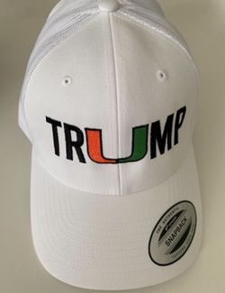 Trump U University of Miami Hurricanes SnapBack Baseball Cap Hat New Era