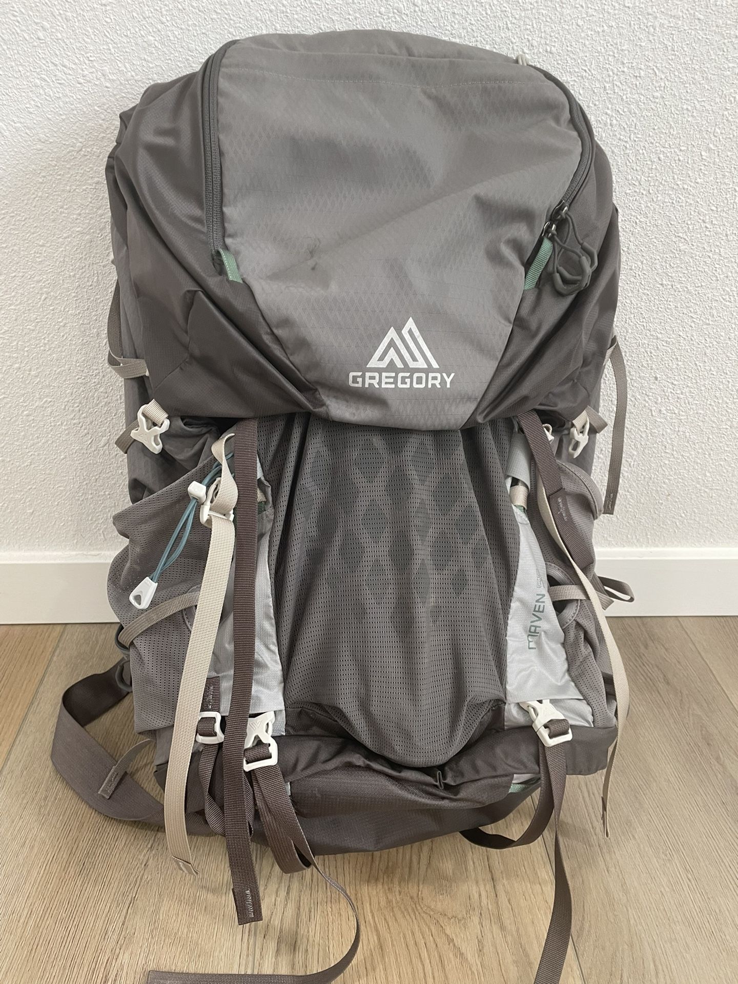 Gregory Maven 55 Backpacking Pack in Forest Gray 