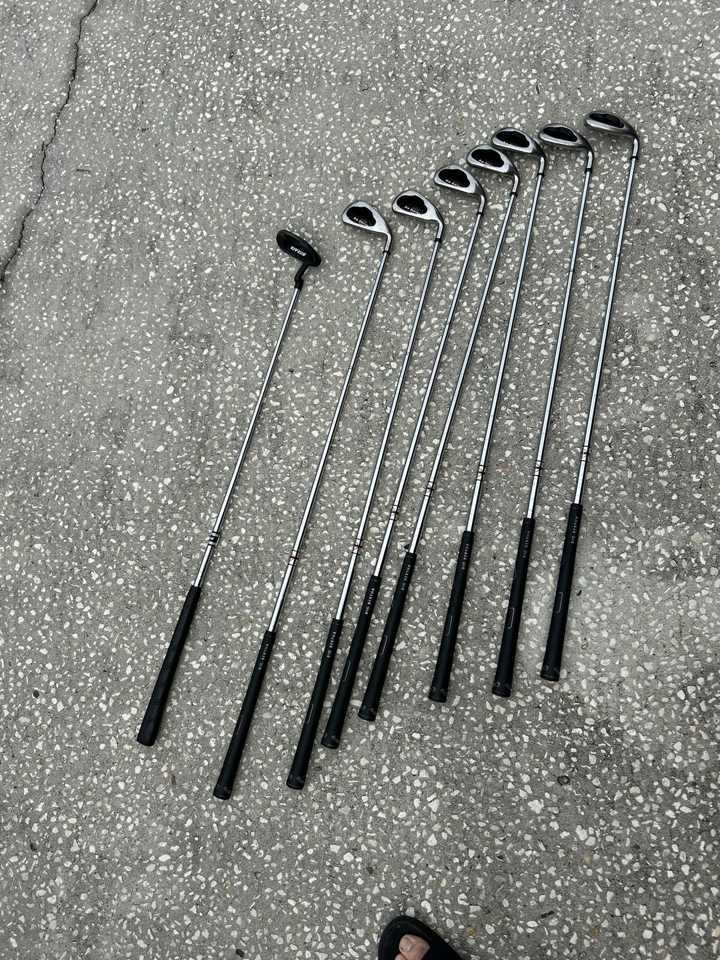 Big Bertha Irons And OGIO Golf Bag