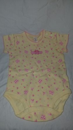 Girls 3 months baby onesie spring is here