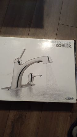 KOHLER, CHROME KITCHEN FAUCET