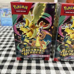 Pokemon Ascended Heroes Booster Bundles