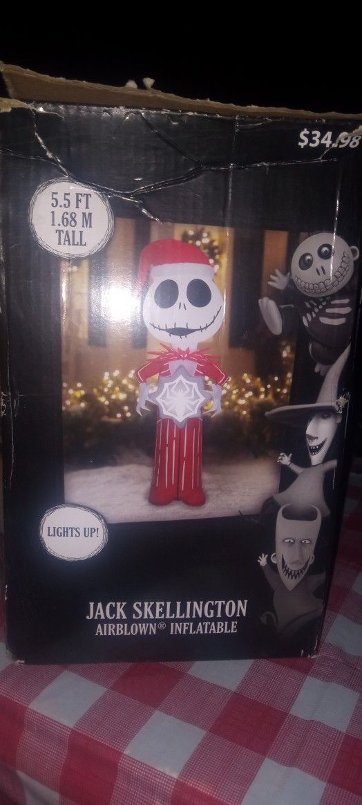 Jack Skellington Airblown Inflatable...