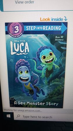 A See Monster Story Disney/ Pixar Luca
