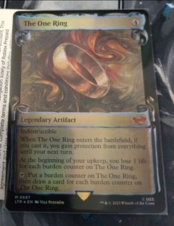 MTG The One Ring (Showcase Scrolls) Foil NM