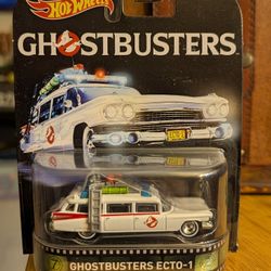 2015 Hot Wheels GHOSTBUSTERS Ecto-1 Retro Entertainment