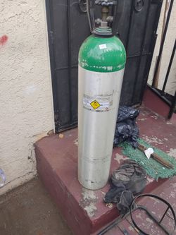 Oxygen compressed USP tank