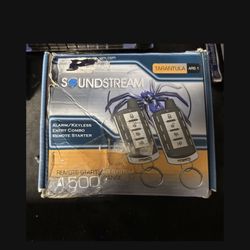 Sound Stream Remote Start Car Alarm