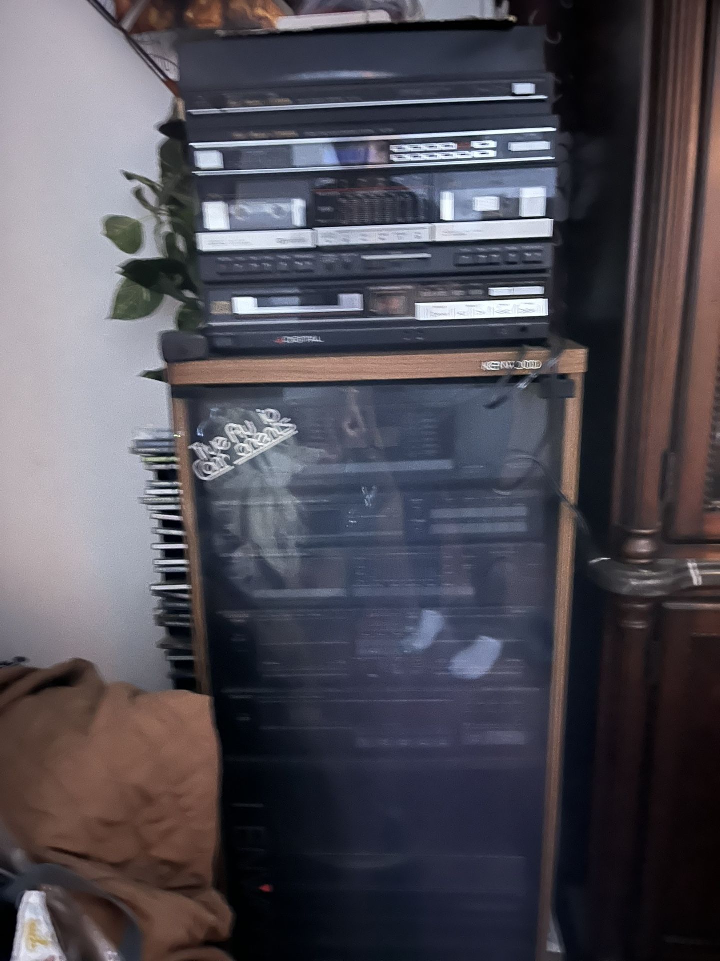 Nostalgic Stereo System.