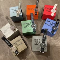 Swatch Omega Speedmaster Moonwatch Bioceramic Collection Watch