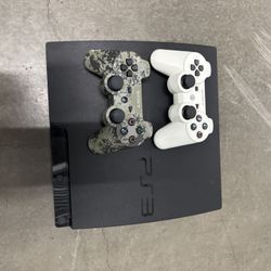 PS3 With 2 Dual controllers 