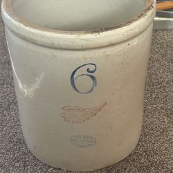 6 Gallon Red Wing Pickling Crock