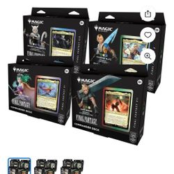 Magic Card Boxes Final Fantasy And 1 Lord Of The Ring 