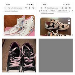 Hello Kitty Converse