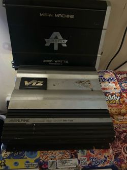 Autotek & Apline Amp