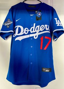 Dodgers Blue Ohtani 17 Jersey