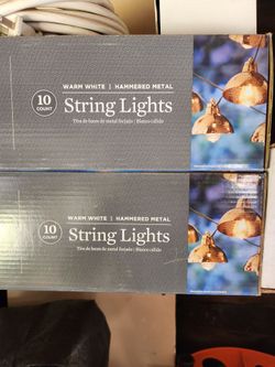 Patio lights