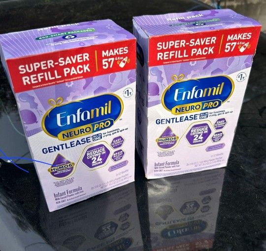 Enfamil NeuroPro Gentlease 2x17.6oz Super Saver Refill Pack
