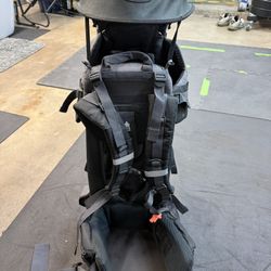 Comfortable Baby Carrier Backpack - Toddler Hiking Backpack Carrier Black