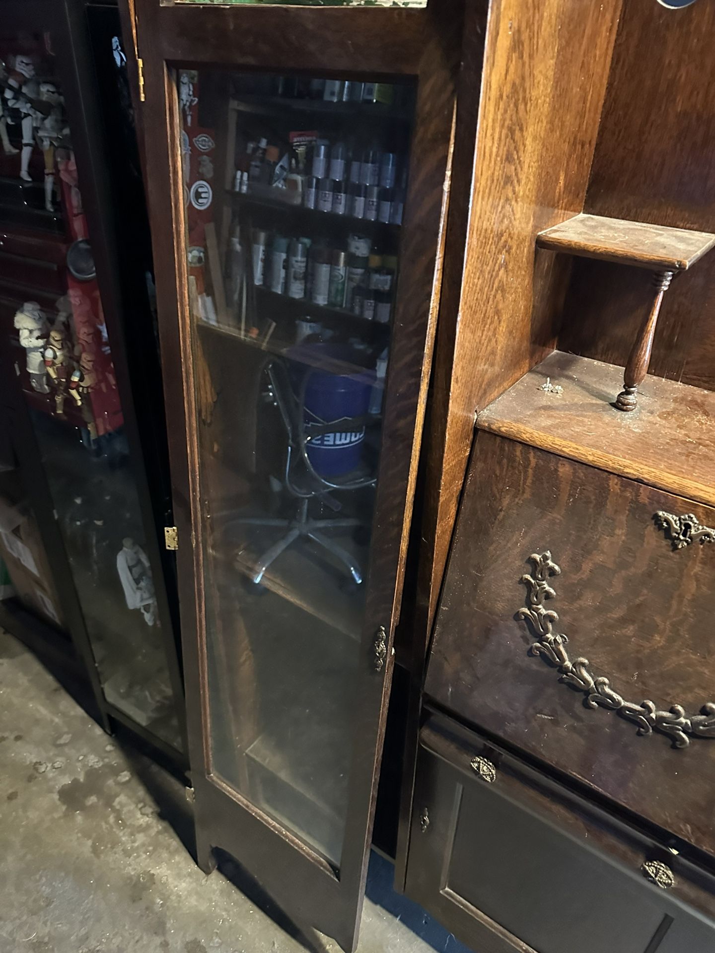 Antique Secretary / Dressing Cabinet