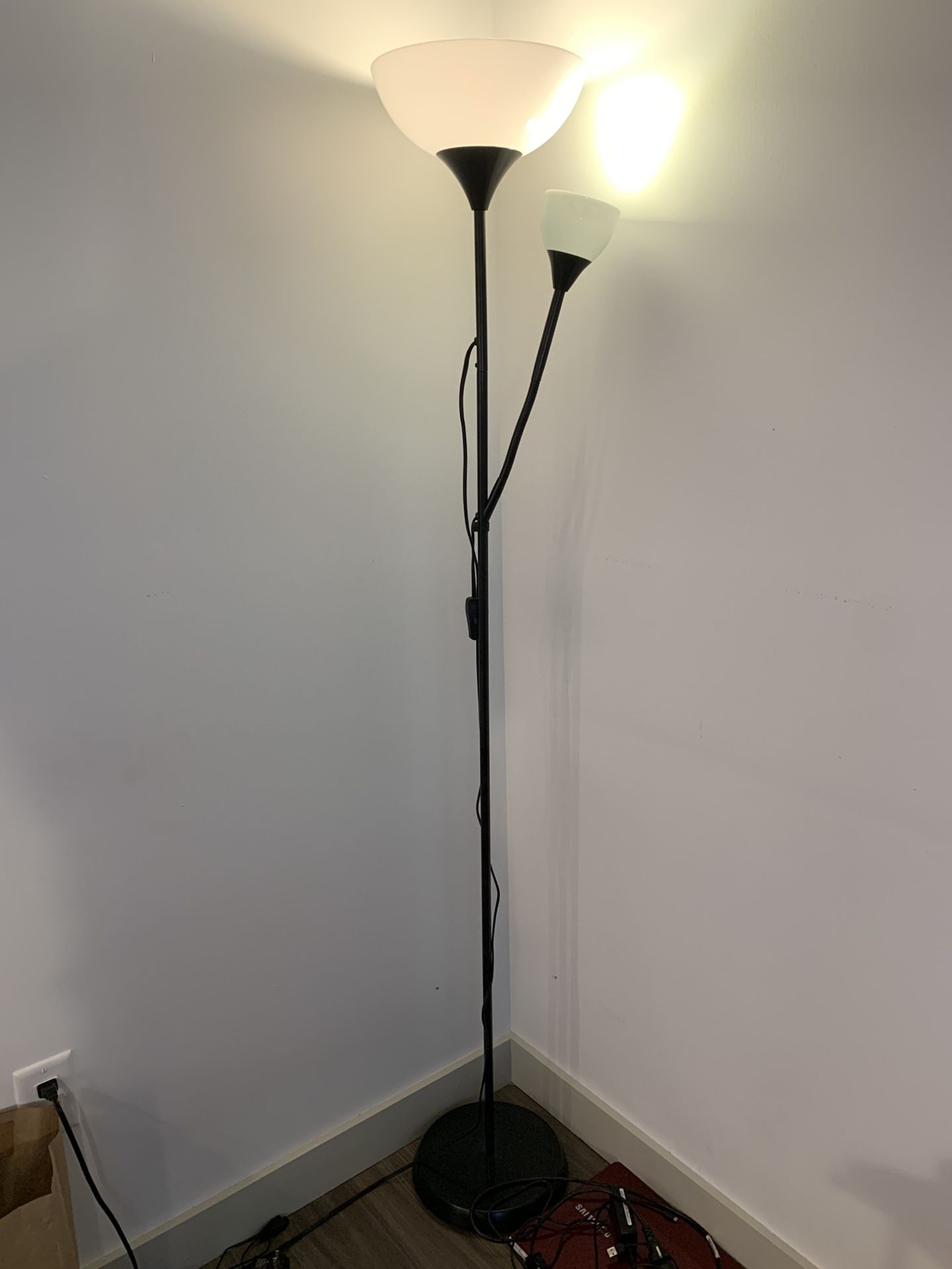 IKEA Floor lamp with reading lamp