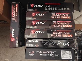 8 Working AMD AM4 Motherboards ATX
