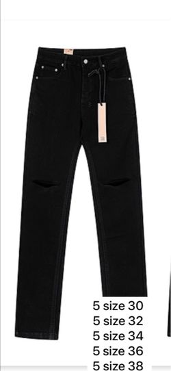 Purple + ksubi + amiri jeans available in all sizes