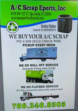 AC SCRAP PICK UP