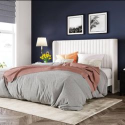 Full Size Velvet Bed Frame