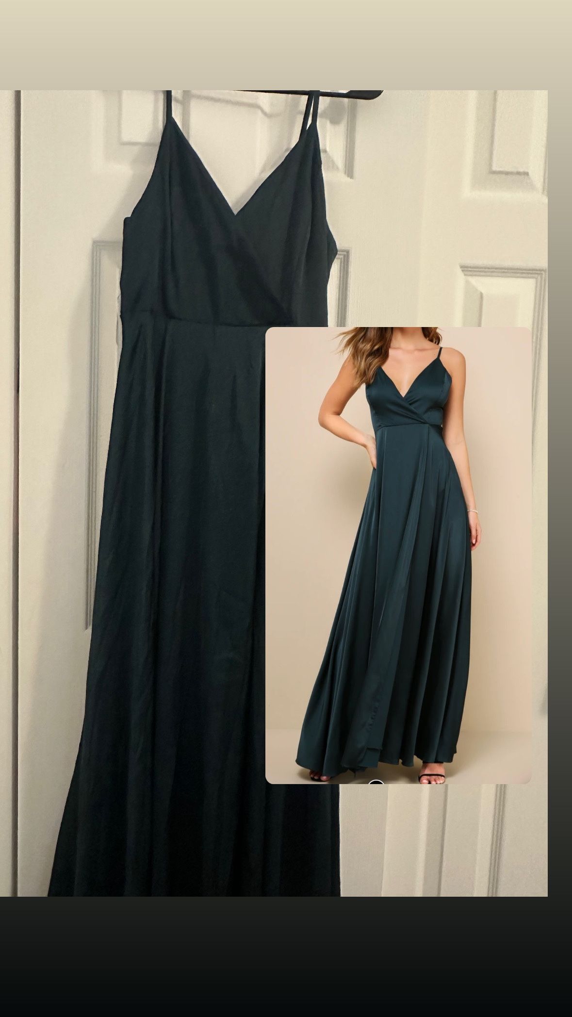Satin Dress