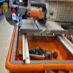 7” Ridgid Tile Saw