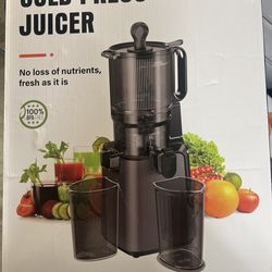 Extractor de Jugos Cold Press –Como Nuevo Used
