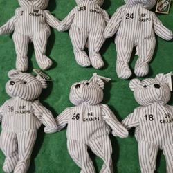 Ny Yankees Beanie Bears