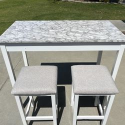 Bar Table With Stools