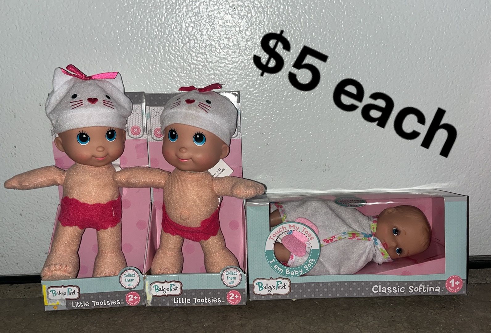 New! Baby Dolls 