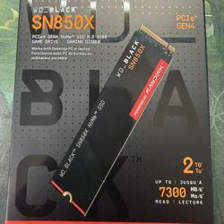 2TB SSD NVMe SN850X