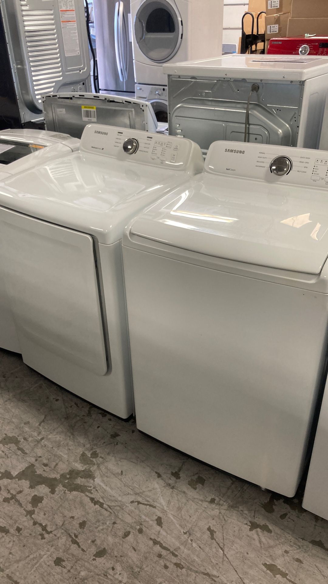 Samsung Washer And Dryer Set