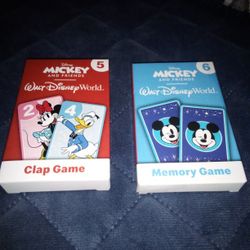 Mickey And Friends Clap & Memory Card Games 