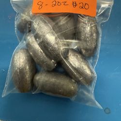 2 Oz Fishing Weights