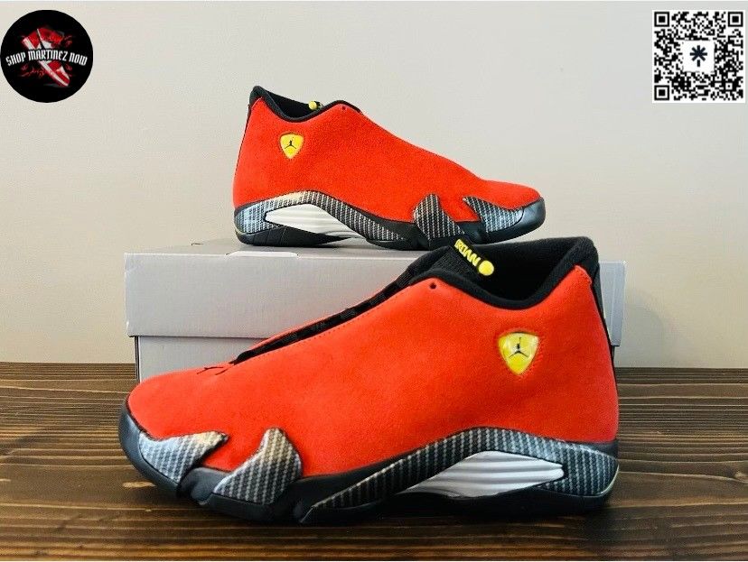 Air Jordan 14 Retro 2025 Ferrari IF5015-600 Men's Size 12