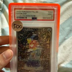 Magikarp Psa 9 and mew promo Psa 9