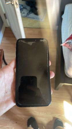 iPhone XR Black Broken