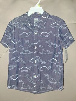 Carter's Dino Dress Shirt, Size 4T