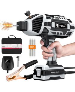 Portable Handheld Welding Machine - 110V IGBT Inverter Handheld Welder, 20-120A Portable ARC Welder, Hot Start & Anti-Stick for 3/32"-1/8" Welding Rod