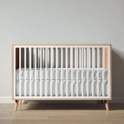Romina natural wood crib