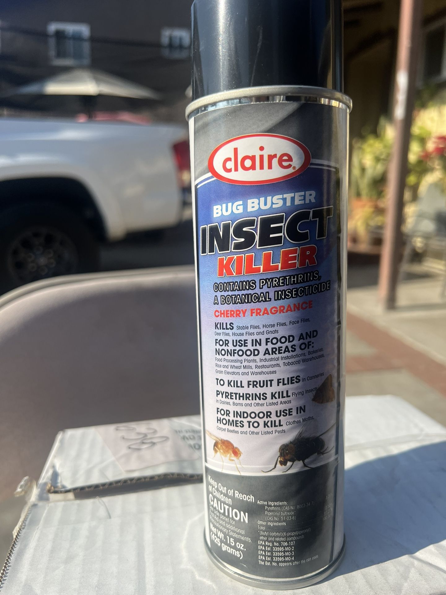 Claire insect killer spray