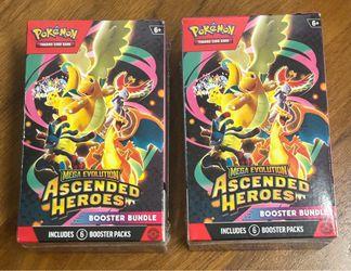 Pokemon TCG: Ascended Heroes Factory Sealed Booster Bundle Box