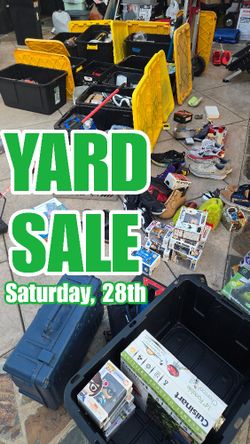 Massive FAMILY YARD SALE. Great Prices. Resellers Welcome. 