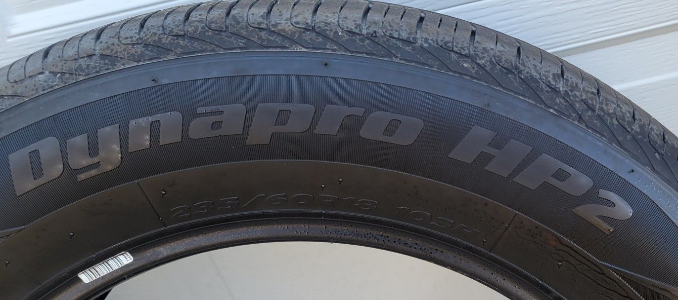 HANCOCK DYNAPRO HP2 TIRES 235 60R18